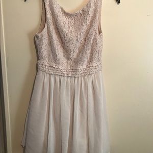 A simple Homecoming dress.